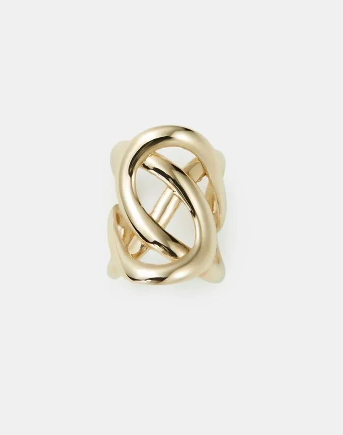 Accessories 8 Knot Ear Cuff Gold Lafayette 148 New York Jewelry