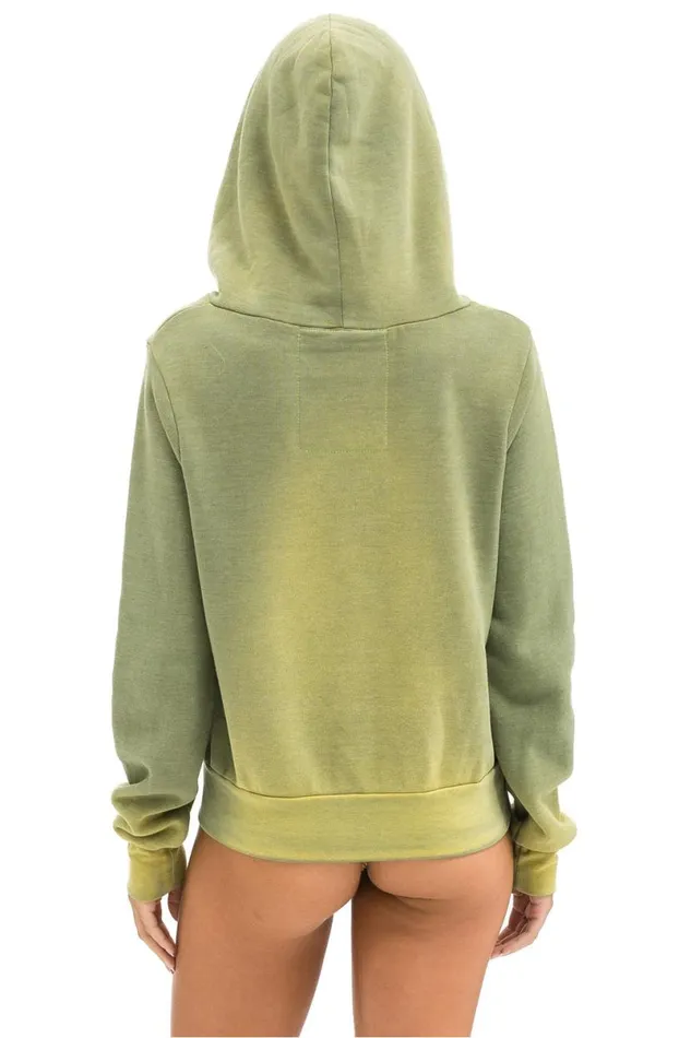 5 Stripe Hoodie 8211 Faded Army WomenMen Aviator Nation Hoodies