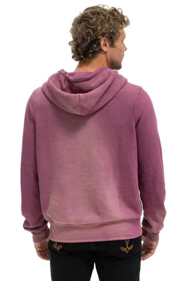 5 Stripe Hoodie 8211 Faded Berry WomenMen Aviator Nation Hoodies