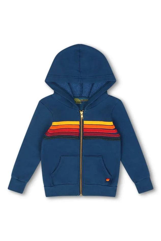5 Stripe Hoodie 8211 Royal Kids Aviator Nation Hoodies
