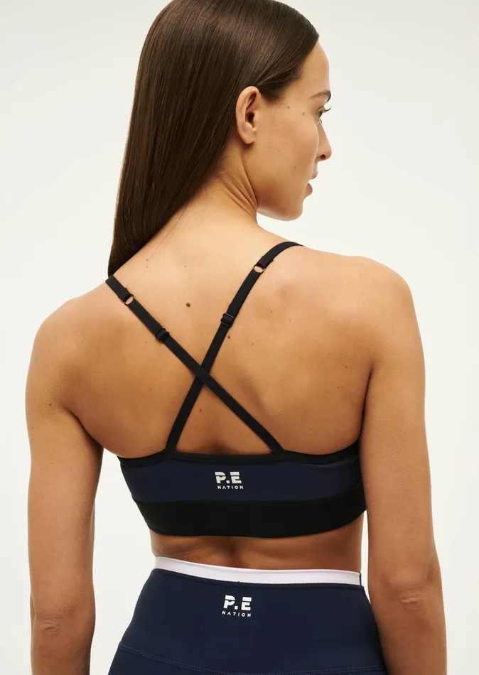 ActiveLite Women OVERLAND 2 SPORTS BRA IN DARK NAVY PE Nation