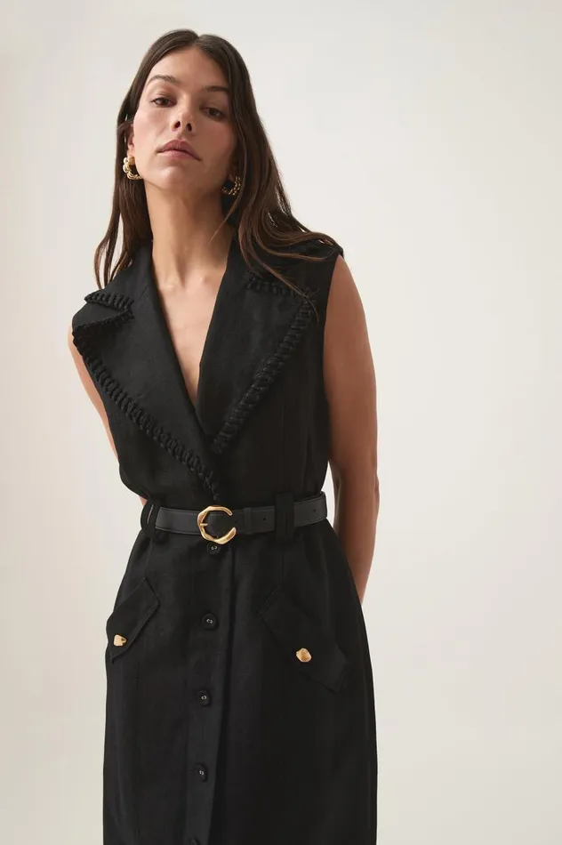 Aje Dresses Encompass Utility Midi Dress Black 8211 Women Aje Dresses Encompass Utility Midi Dress Black 8211 Women