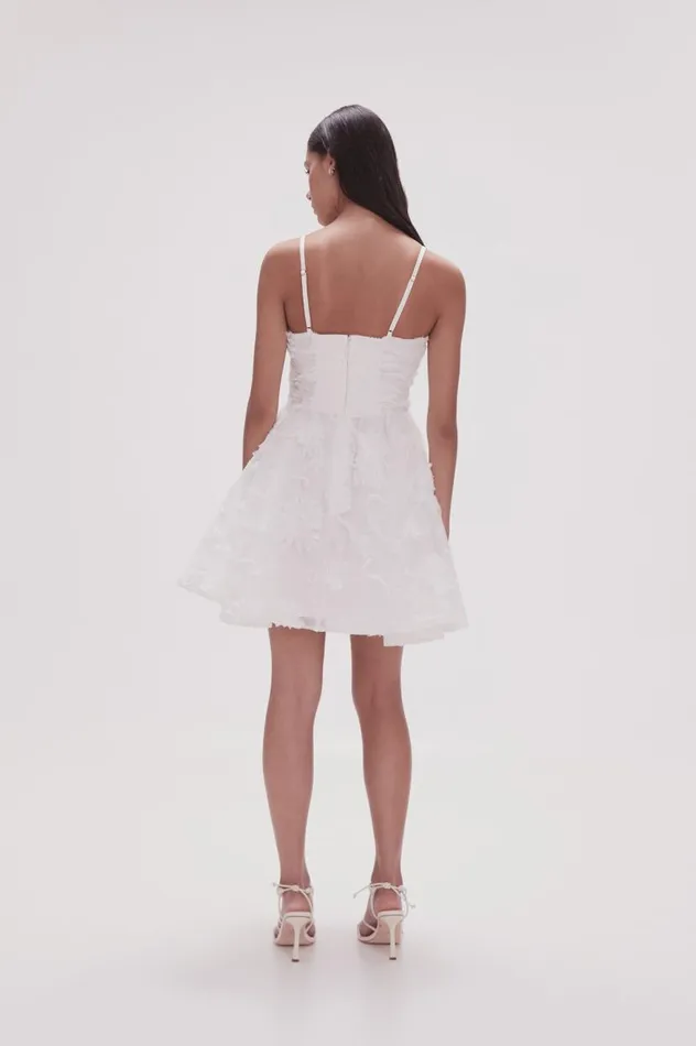 Aje Dresses Evangeline Mini Dress Ivory 8211 Women Aje Dresses Evangeline Mini Dress Ivory 8211 Women