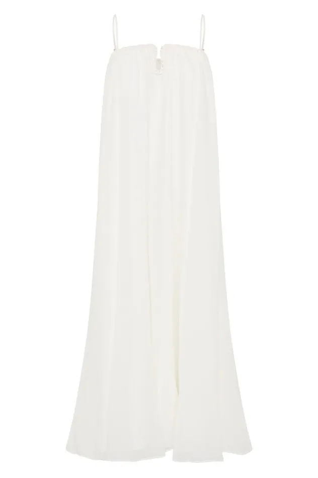 Aje Dresses Filigree Sweetheart Midi Dress Ivory 8211 Women Aje Dresses Filigree Sweetheart Midi Dress Ivory 8211 Women