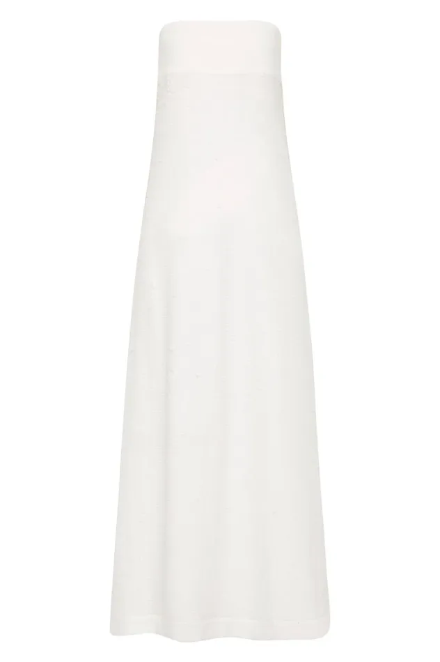 Aje Dresses Nebula Maxi Dress White Sequin 8211 Women Aje Dresses Nebula Maxi Dress White Sequin 8211 Women