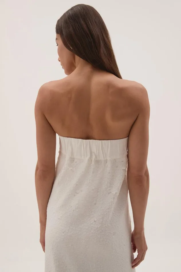 Aje Dresses Nebula Maxi Dress White Sequin 8211 Women Aje Dresses Nebula Maxi Dress White Sequin 8211 Women