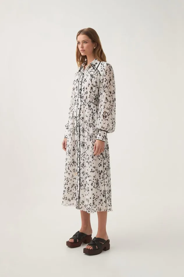 Aje Dresses Starflower Midi Dress Daylight Daisies 8211 Women