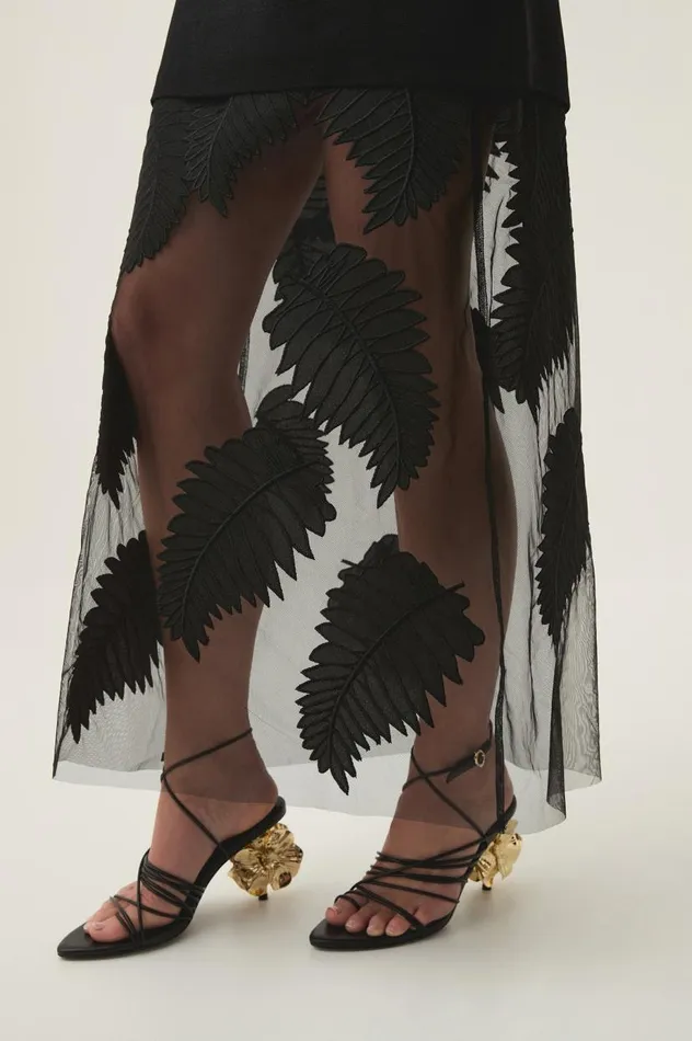 Aje Dresses Wilder Knit Maxi Dress Black 8211 Women Aje Dresses Wilder Knit Maxi Dress Black 8211 Women