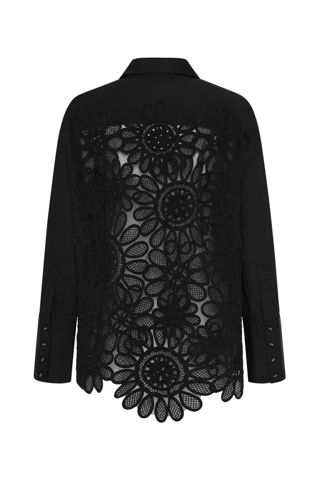 Aje Matching Sets Motion Geometric Circle Shirt Black 8211 Women Aje Matching Sets Motion Geometric Circle Shirt Black 8211 Women