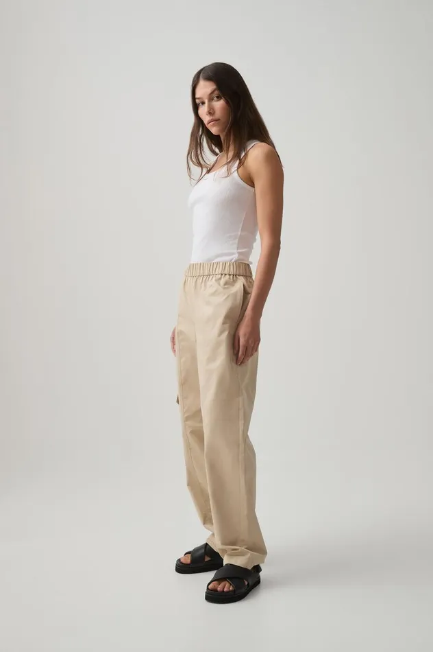 Aje Pants Panelled Cargo Pant 512 On Taupe 8211 Women Aje Pants Panelled Cargo Pant 512 On Taupe 8211 Women