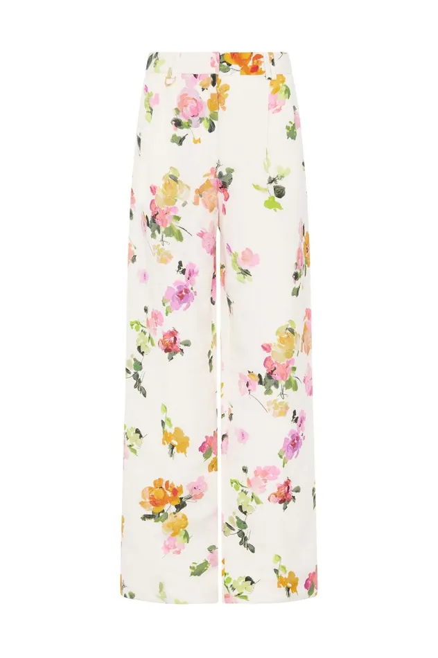 Aje Pants Portray Relaxed Pant Scattered Floral 8211 Women Aje Pants Portray Relaxed Pant Scattered Floral 8211 Women