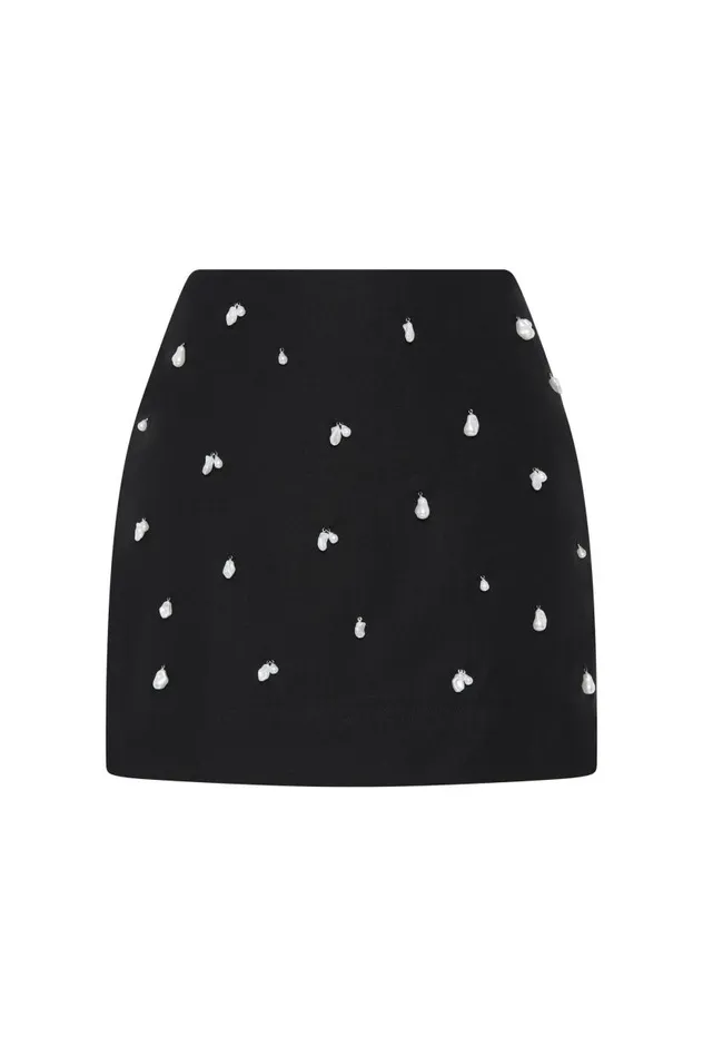 Aje Skirts Akoya Mini Skirt Black 8211 Women Aje Skirts Akoya Mini Skirt Black 8211 Women