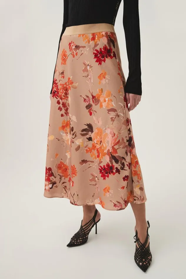 Aje Skirts Exurbia Midi Skirt Meadow Blooms 8211 Women Aje Skirts Exurbia Midi Skirt Meadow Blooms 8211 Women