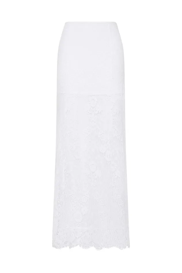 Aje Skirts Pera Maxi Skirt White 8211 Women Aje Skirts Pera Maxi Skirt White 8211 Women