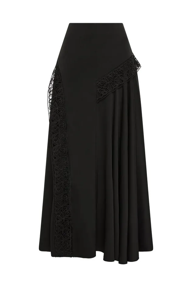 Aje Skirts Spirit Maxi Skirt Black 8211 Women Aje Skirts Spirit Maxi Skirt Black 8211 Women