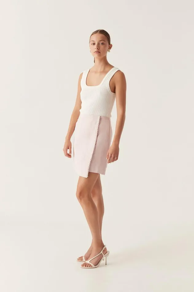 Aje Skirts Theory Cinched Mini Skirt Soft Pink 8211 Women Aje Skirts Theory Cinched Mini Skirt Soft Pink 8211 Women