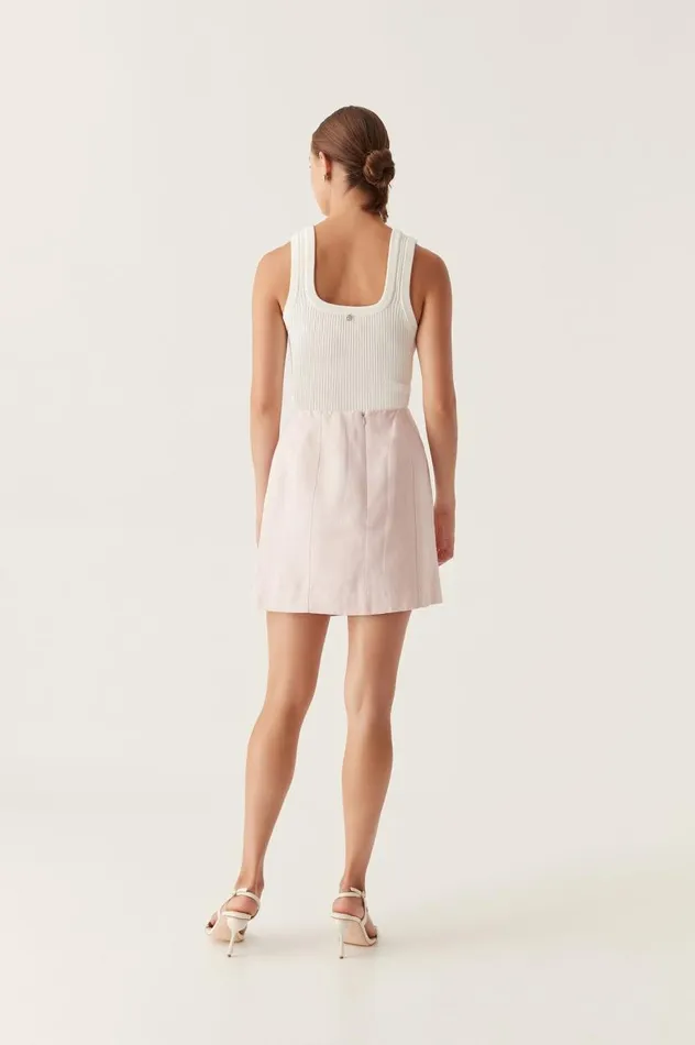 Aje Skirts Theory Cinched Mini Skirt Soft Pink 8211 Women Aje Skirts Theory Cinched Mini Skirt Soft Pink 8211 Women