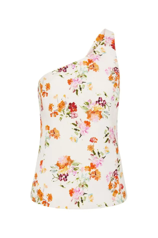 Aje Tops Assemblage Asymmetric Top Flora Natura 8211 Women Aje Tops Assemblage Asymmetric Top Flora Natura 8211 Women