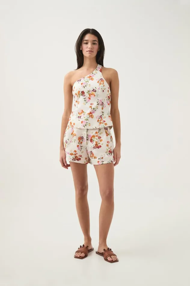 Aje Tops Assemblage Asymmetric Top Flora Natura 8211 Women Aje Tops Assemblage Asymmetric Top Flora Natura 8211 Women