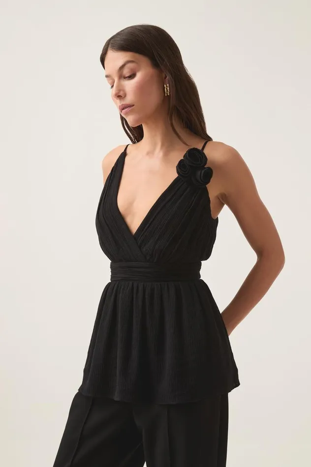 Aje Tops Mercurial Camisole Black 8211 Women