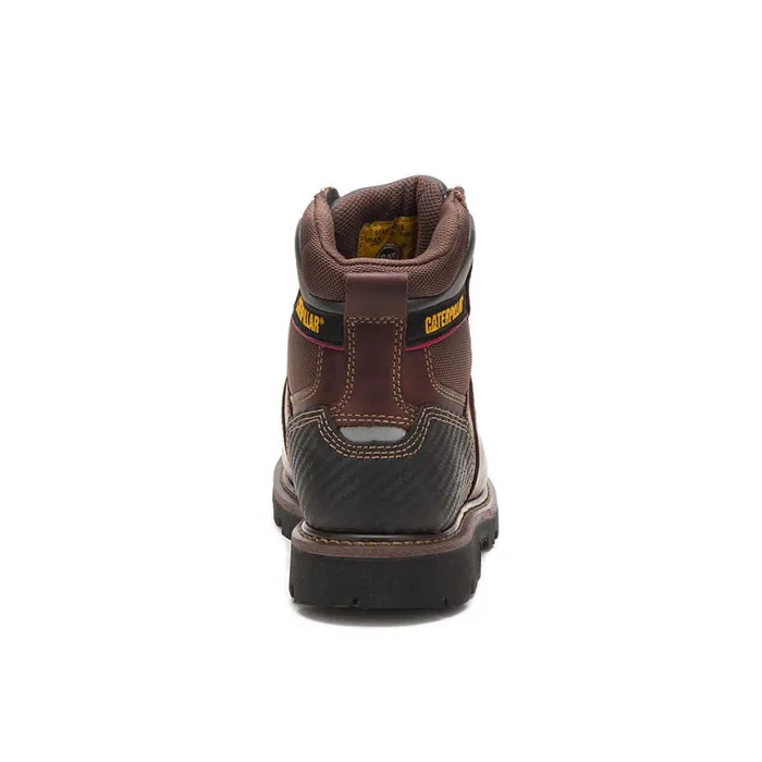 Alaska 20 Steel Toe Work Boot Brown Men Cat Footwear Boots