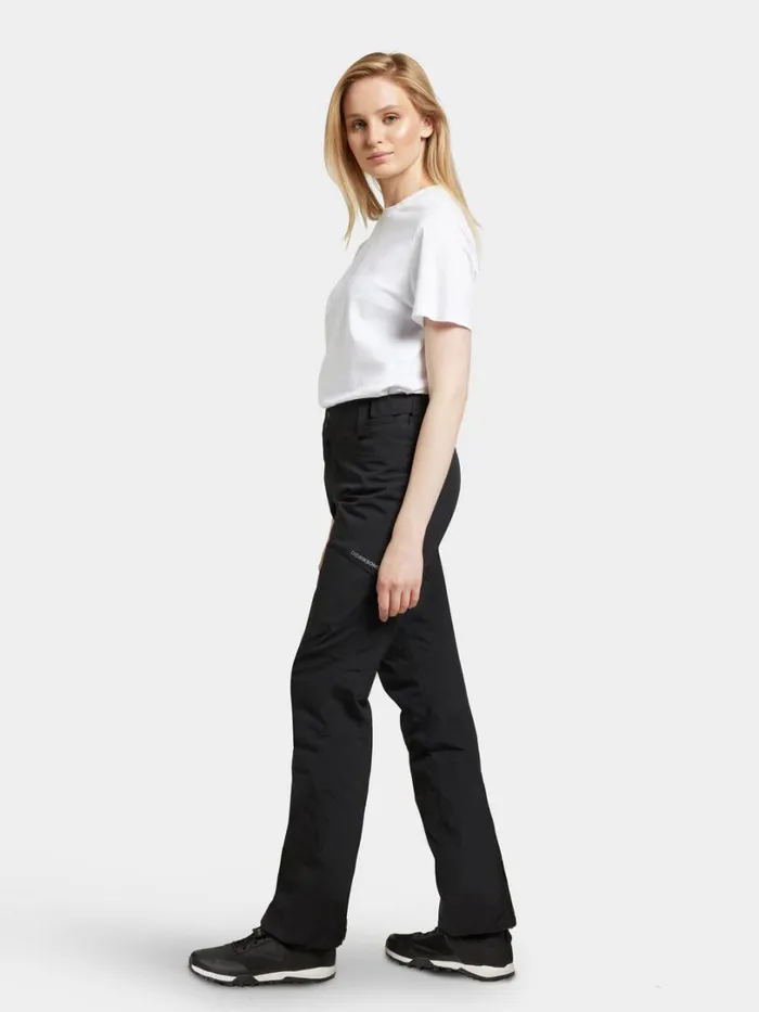 Alta Pants Black Women Didriksons Walking Trousers Alta Pants Black Women Didriksons Walking Trousers