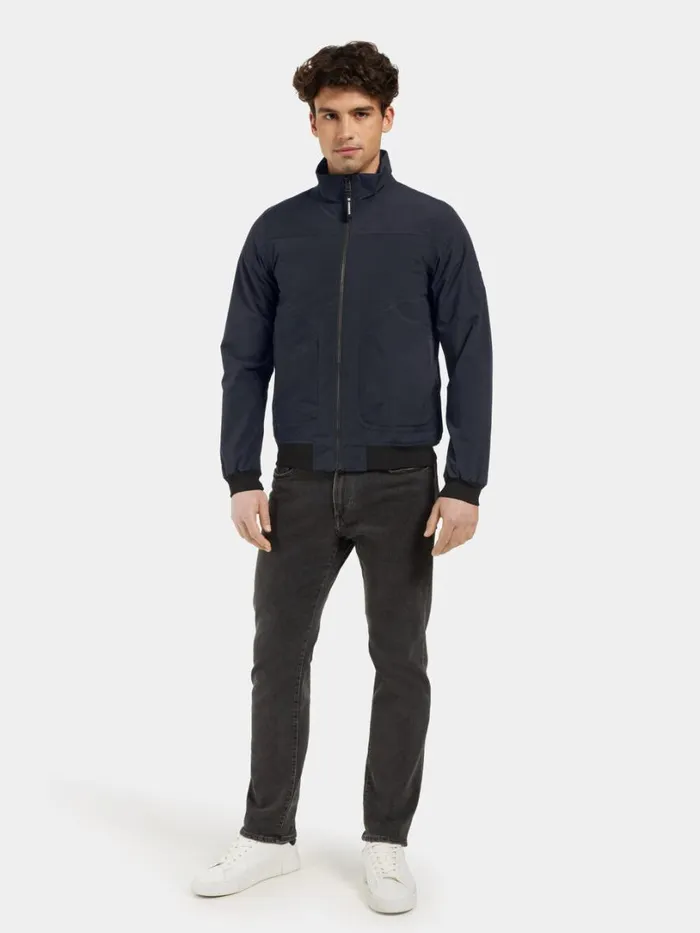 Alvin Jacket Dark Night Blue Men Didriksons Insulated Jackets