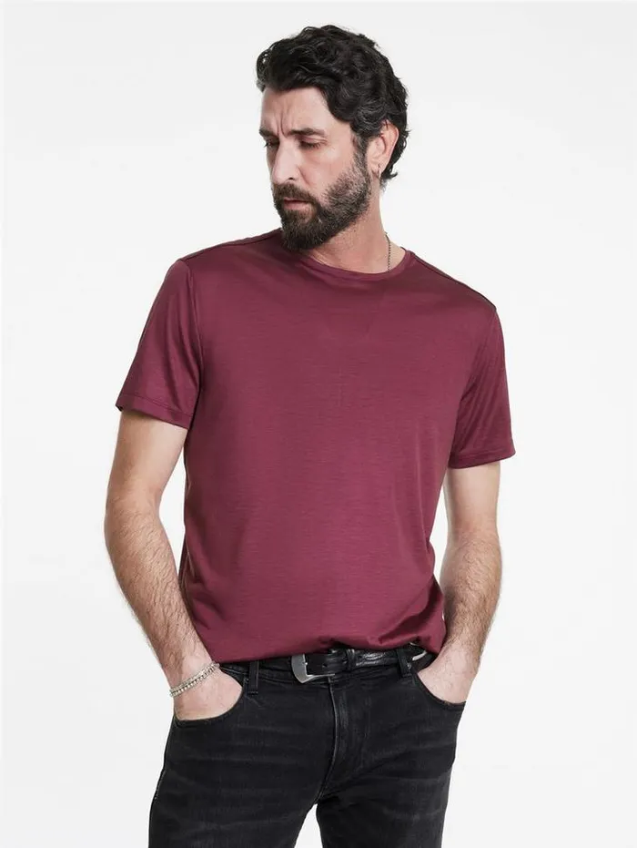 AMATO CREW Plum Men John Varvatos TShirts
