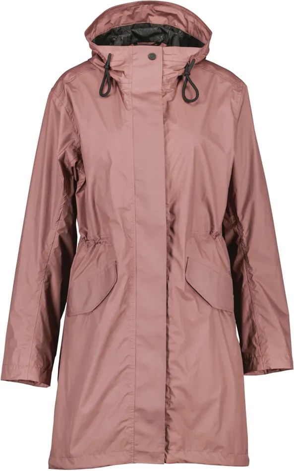 Amell Parka Faded Wine Women Didriksons Spring Jackets