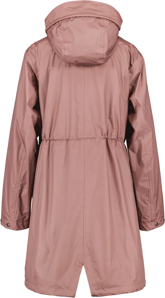 Amell Parka Faded Wine Women Didriksons Spring Jackets