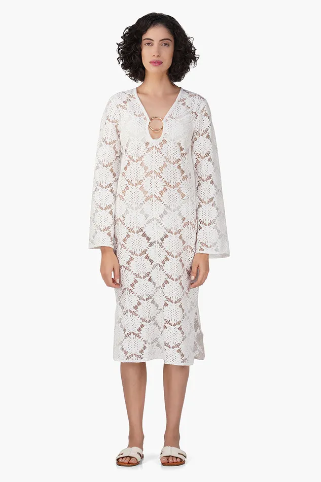 America and Beyond Dresses Women Ada Golden Roing Crochet Dress