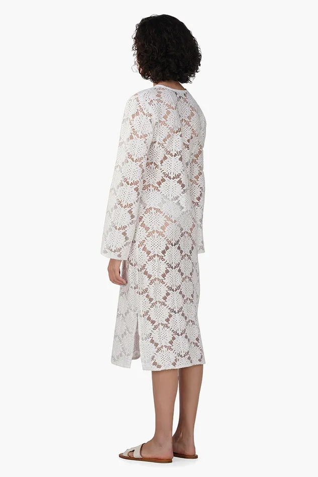 America and Beyond Dresses Women Ada Golden Roing Crochet Dress