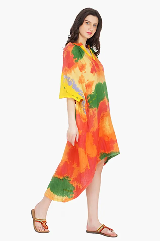 America and Beyond Dresses Women Paradise Tie Dye Long Tunic