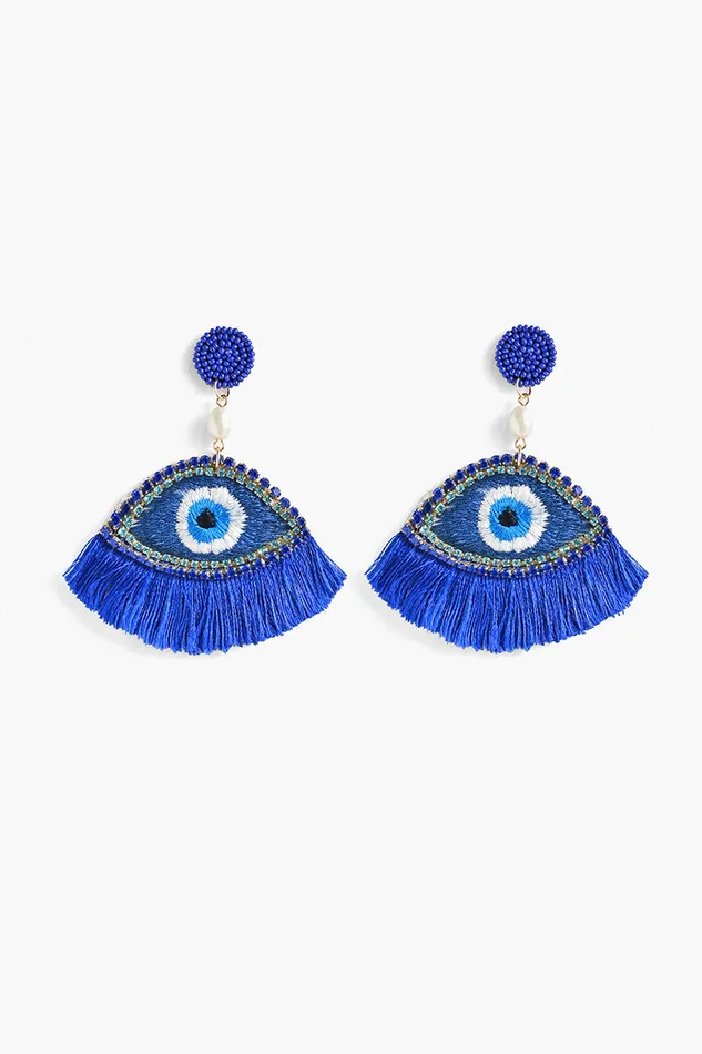 America and Beyond Forever Greece Evil Eye Earrings Women Earrings