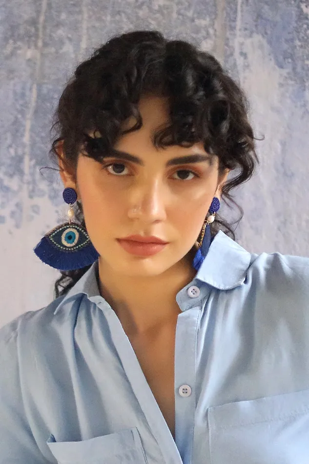 America and Beyond Forever Greece Evil Eye Earrings Women Earrings