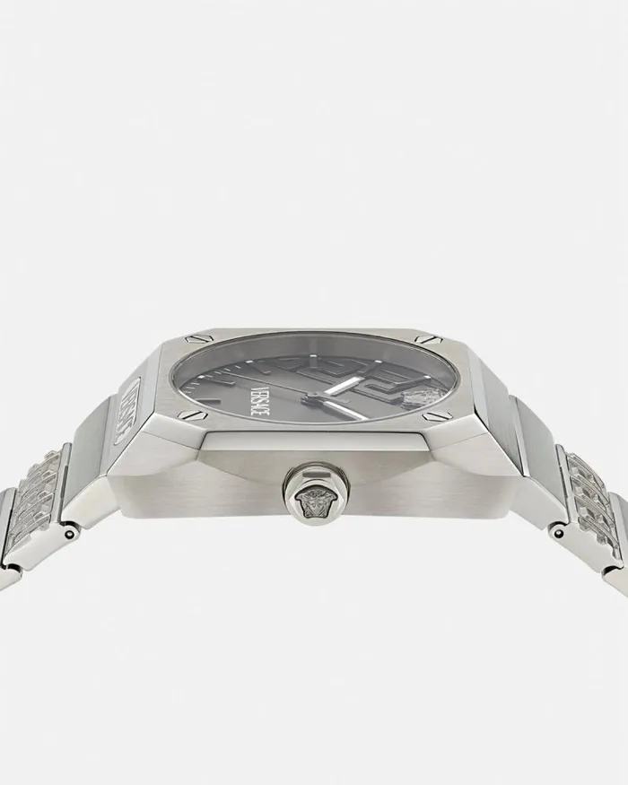 Antares Watch Silver Men Versace Watches