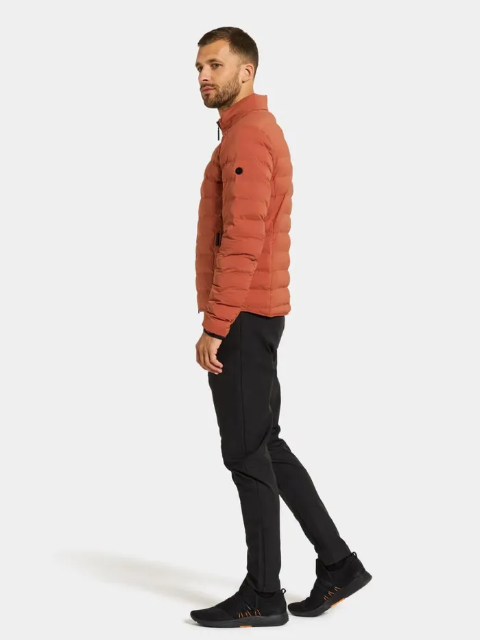 Arvid Jacket Dark Terracotta Men Didriksons Spring Jackets