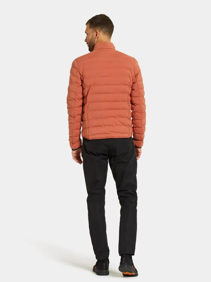 Arvid Jacket Dark Terracotta Men Didriksons Spring Jackets