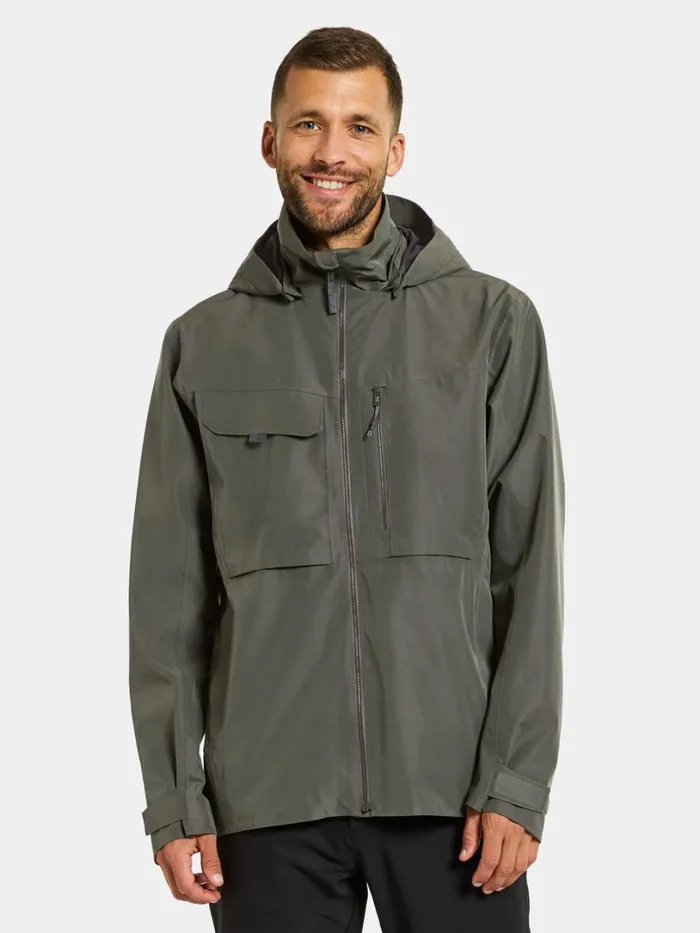 Aston Men039s Jacket 5 Deep Green Men Didriksons Spring Jackets