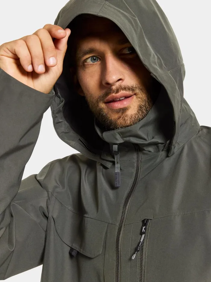 Aston Men039s Jacket 5 Deep Green Men Didriksons Spring Jackets