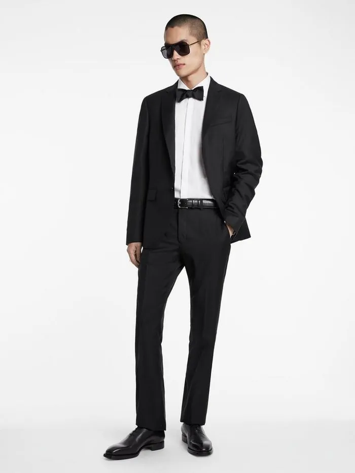 AUSTIN JACKET Black Men John Varvatos Suit Jackets