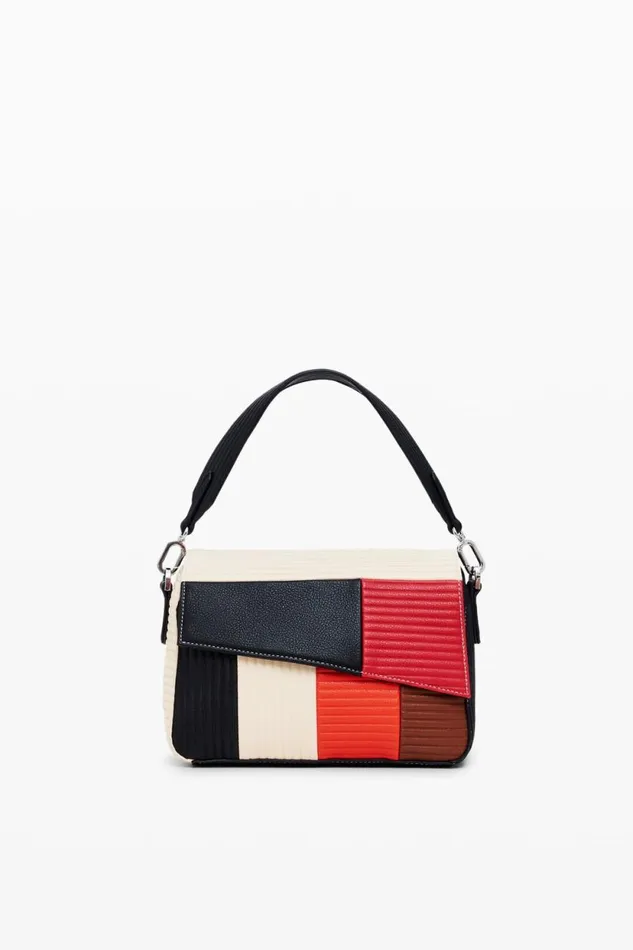 Bags Women Desigual Textured Handbag Materialfinishes