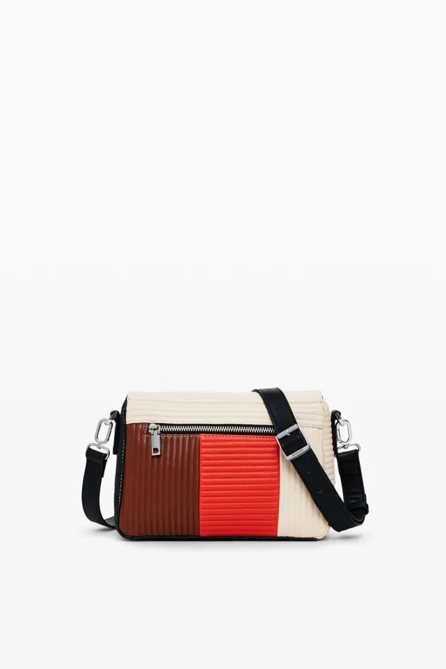 Bags Women Desigual Textured Handbag Materialfinishes
