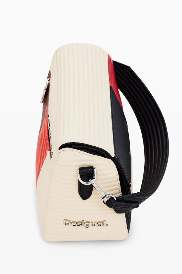 Bags Women Desigual Textured Handbag Materialfinishes