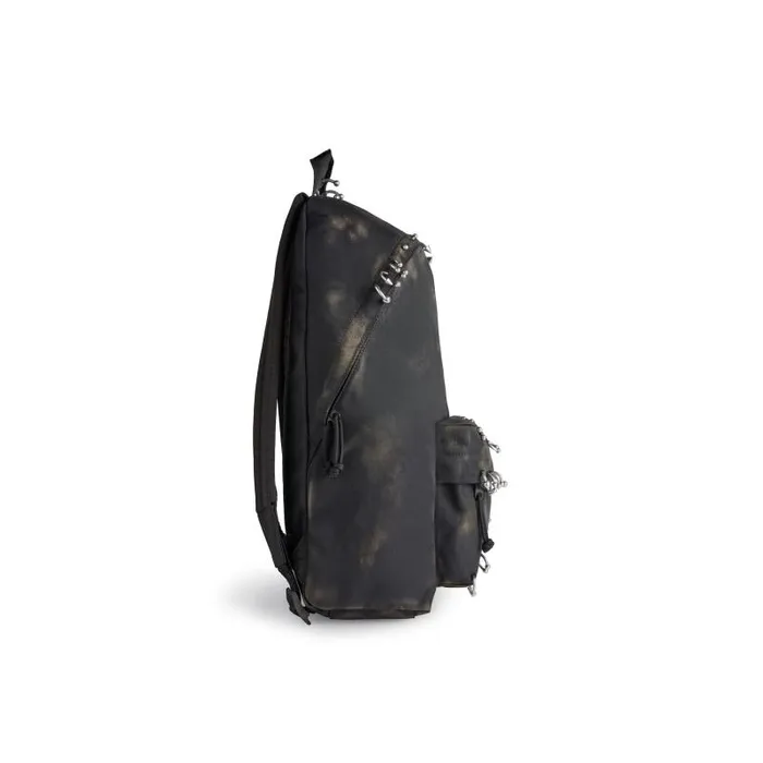 Balenciaga Backpacks Men Men039s Explorer Backpack With Piercings In Black Black Balenciaga Backpacks Men Men039s Explorer Backpack With Piercings In Black Black