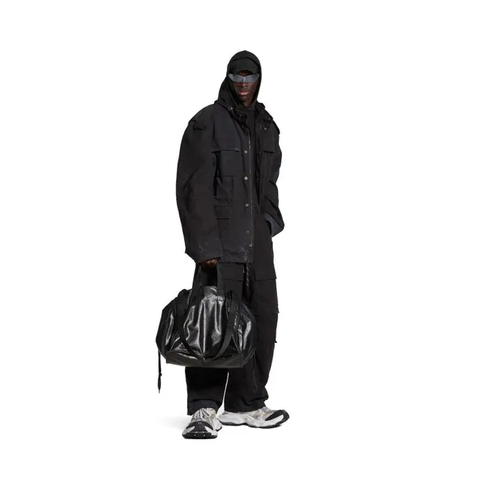 Balenciaga Bags and Totes Men Men039s Cargo Large Tote Bag In Black Black Balenciaga Bags and Totes Men Men039s Cargo Large Tote Bag In Black Black