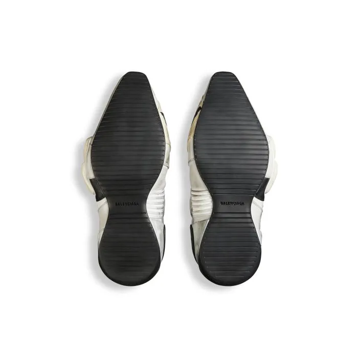Balenciaga Boots and Derbies Men Men039s Biker Boot In Whitebeigeblack Whitebeigeblack Balenciaga Boots and Derbies Men Men039s Biker Boot In Whitebeigeblack Whitebeigeblack