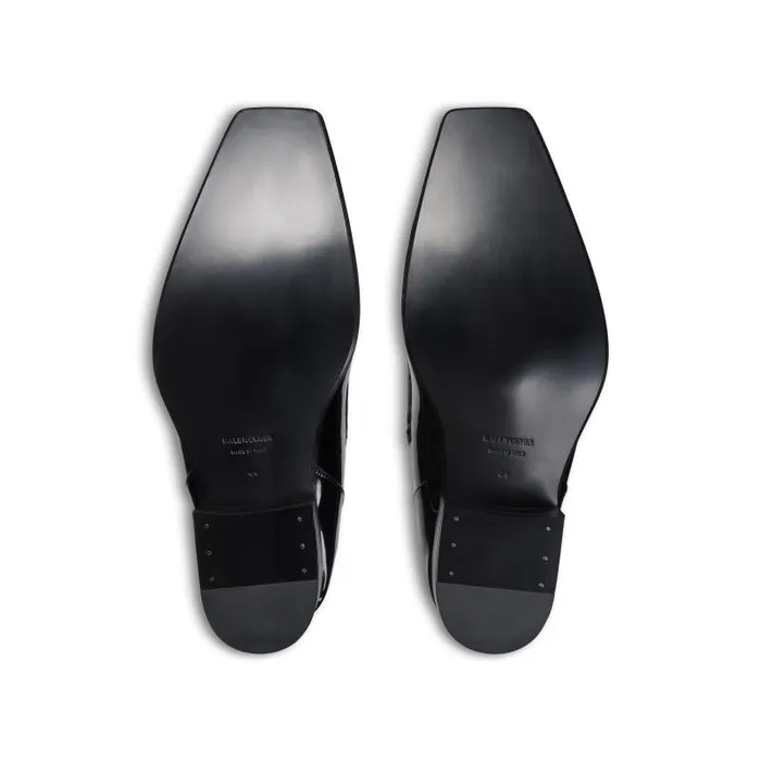Balenciaga Boots and Derbies Men Men039s Romeo Mule In Black Black Balenciaga Boots and Derbies Men Men039s Romeo Mule In Black Black