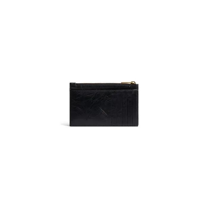Balenciaga Card Holders Women Women039s Crush Long Coin And Card Holder Quilted In Black Black Balenciaga Card Holders Women Women039s Crush Long Coin And Card Holder Quilted In Black Black