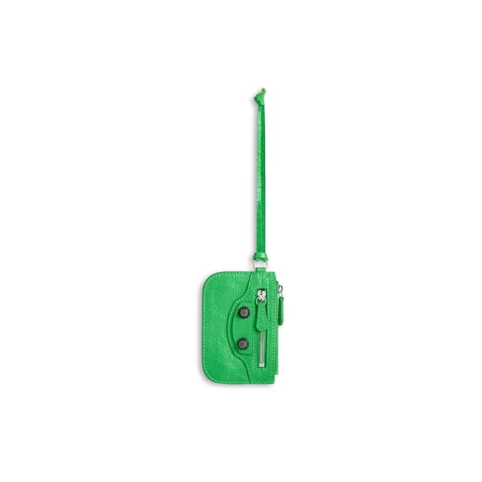Balenciaga Card Holders Women Women039s Le Cagole Coin Purse In Green Green